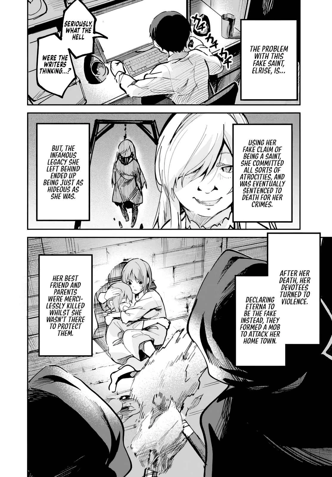 The Ideal Saint? Too Bad, Here's the Fake Saint! ~Reincarnated as a Villain Derided as the Shitshow of the Year~ Chapter 1 7